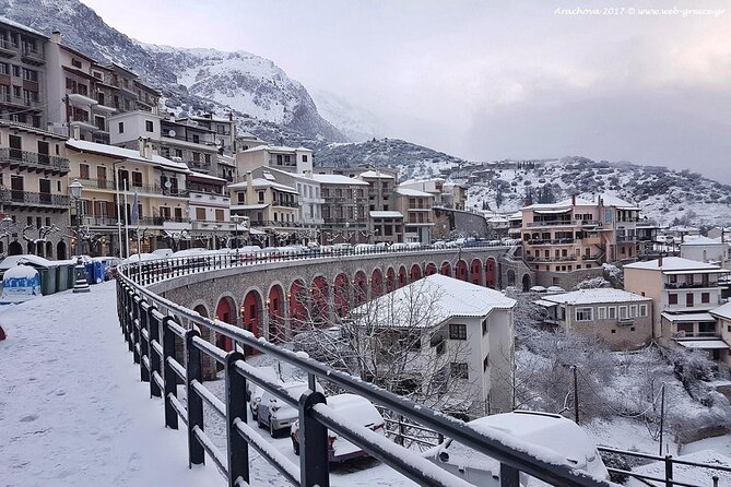 Full-Day Private Arachova Visit and Skiing on Mount Parnassus
