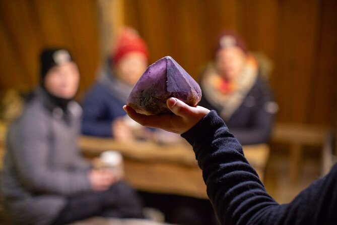 Full-Day Snowshoeing Adventure in Amethyst Mine Pyhä Luosto