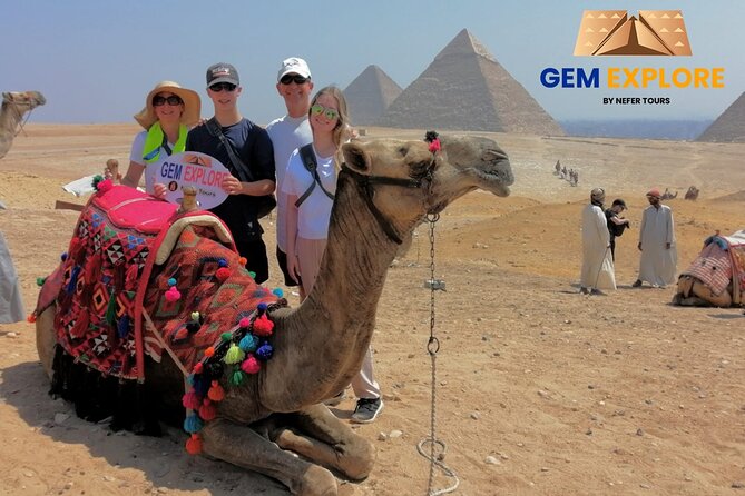 Full Day Tour Giza Pyramids, Sphinx , Egyptian Museum &Bazaar