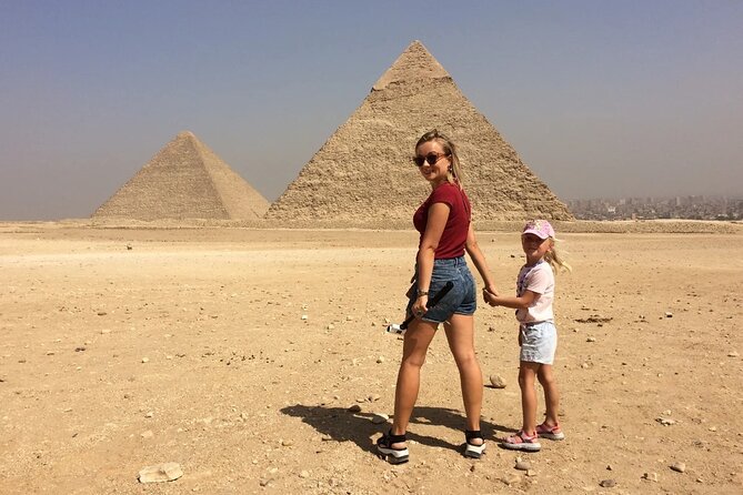 Full Day Tour to Giza Pyramids Memphis City and Sakkara Pyramid
