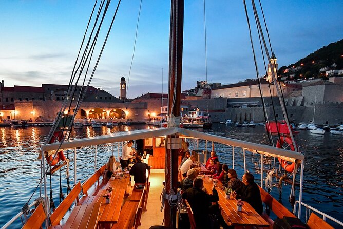Gastro Cruise Dinner and Boat Ride Around Dubrovnik Old Town - Overview of the Gastro Cruise Experience