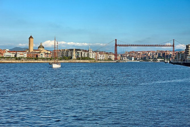 Getxo And Bizkaia Bridge From Bilbao