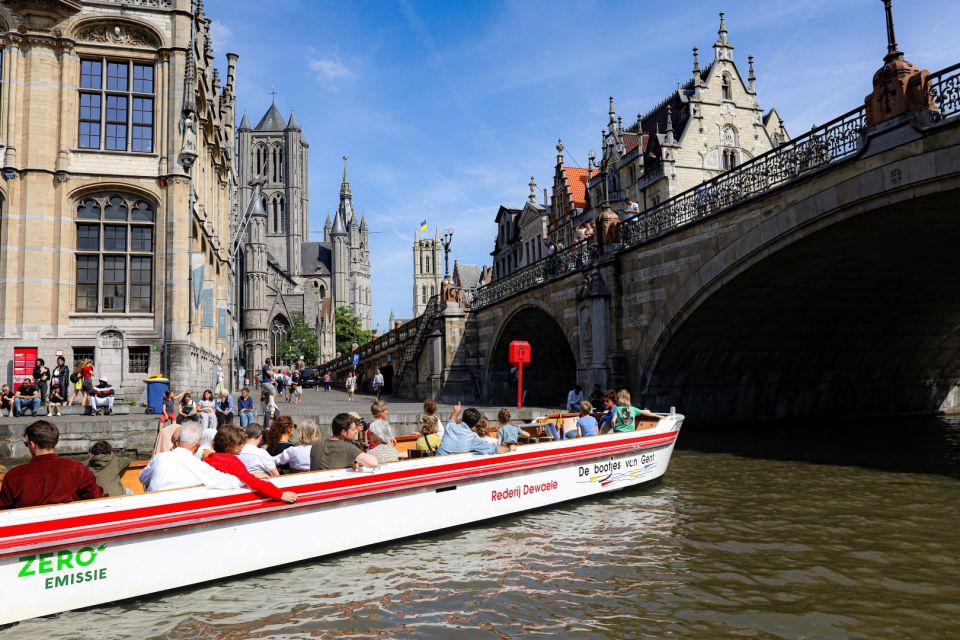 Ghent: 40 Minute Medieval Center Guided Boat Tour - Tour Overview