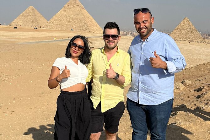 Giza Pyramids & Sphinx and Egyptian Museum All Inclusive