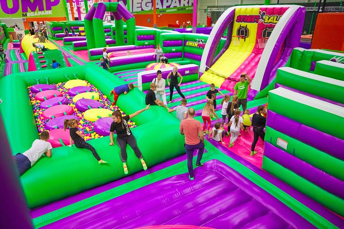 GOJUMP MEGAPARK Kraków-Sikorki 1h Ticket: GOAIR Inflatable Park - Admission Details and Prebooking