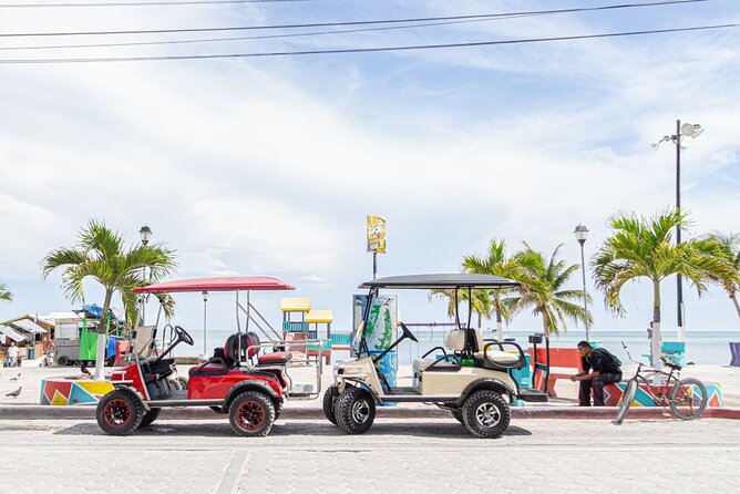 Golf Cart Rental Belize Ambergris Caye - Rental Location and Surroundings