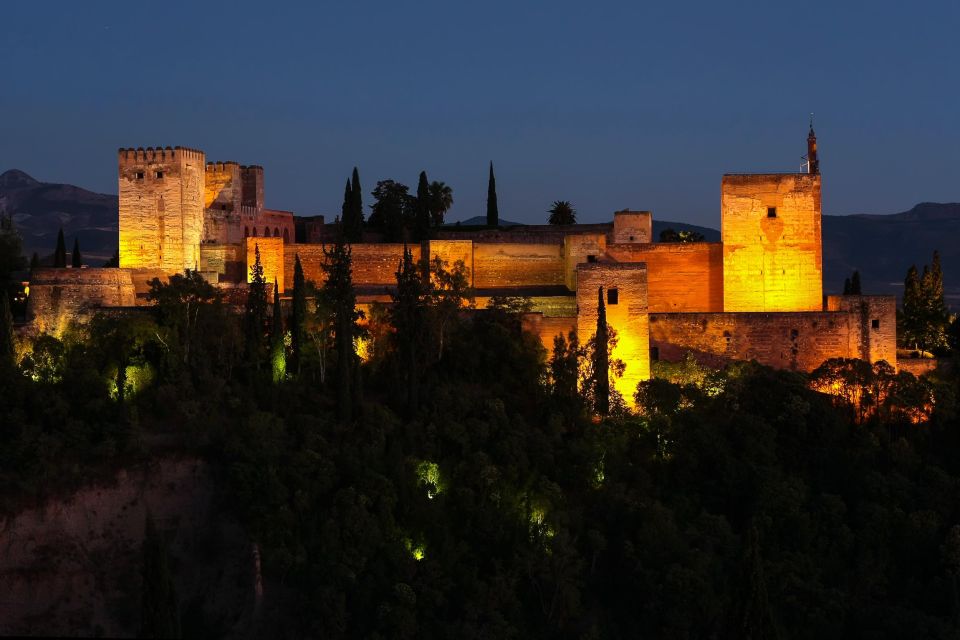 Granada: Alhambra Night Visit Entry Ticket - Ticket Information