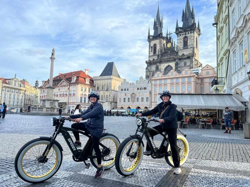 Grand City Tour of Prague on Stylish Retro Styled E-Bike