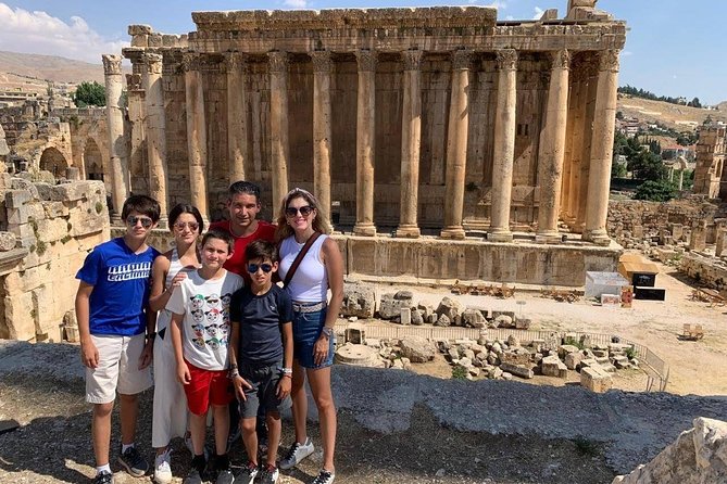 Guided Private Full Day Tour to Baalbek, Anjar and Chateau Ksara