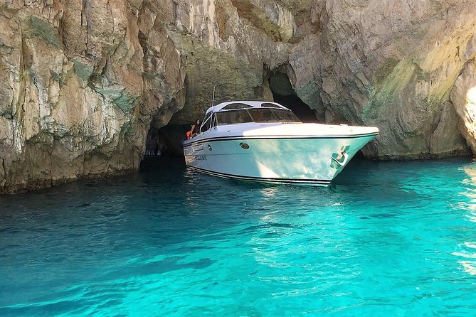 Half Day Around Capri by Itama 38 Speedboat