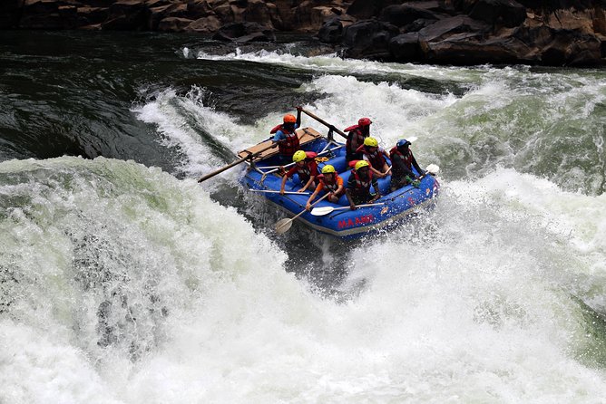 Half Day Zambezi Whitewater Rafting