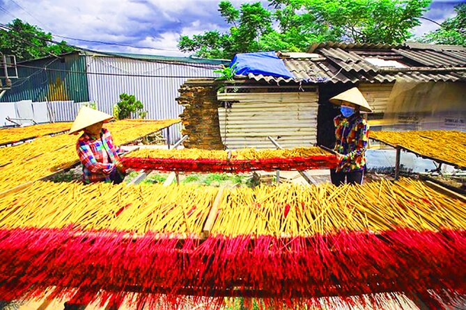 Handmade Incense Making Activity in Local Village From Hanoi