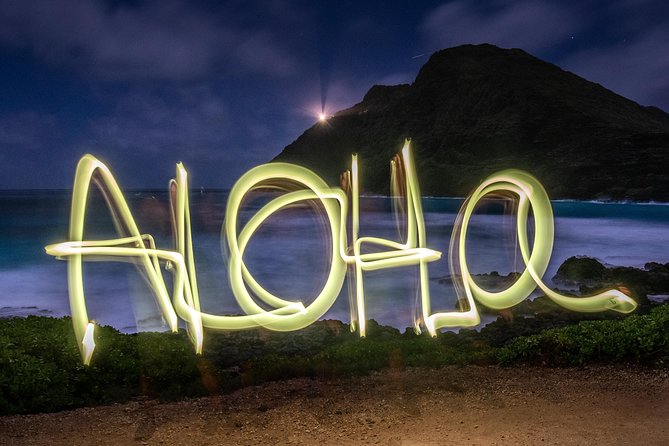 Honolulu Sunset & Light Painting Experience - Unique Nighttime Photography Experience