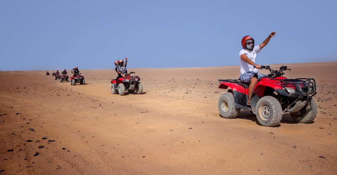 Hurghada: Sunset Quad Bike, Camel W/ Opt Stargazing and BBQ - Itinerary and Experience