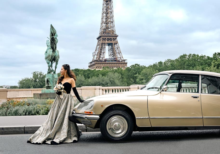 Iconic Paris : Professional Photoshoot & Vintage Car Tour - Overview and Pricing