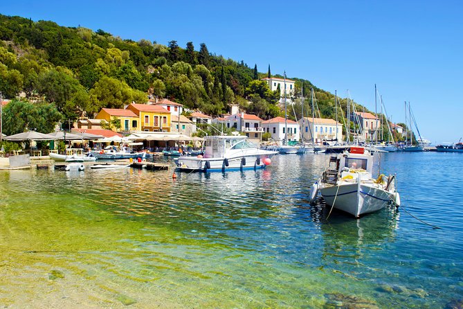 Ithaca Island Bus & Cruise Tour- Swim Stop to Gidaki Beach
