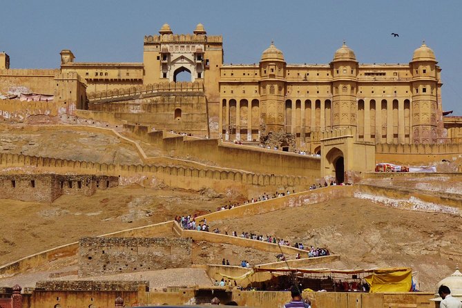 Jaipur Full Day City Tour Visit Hawa Mahal, Amber Fort & City Palace