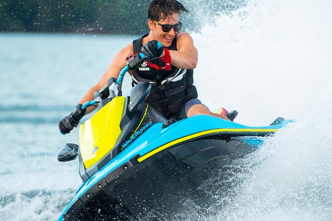 Jetski Water Activity And Beach From Montego Bay