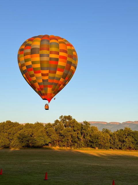 Johannesburg: Hot Air Balloon Flight Along Magalies Valley - Itinerary Details