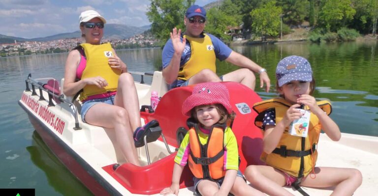 Kastoria: Pedalo on the Lake