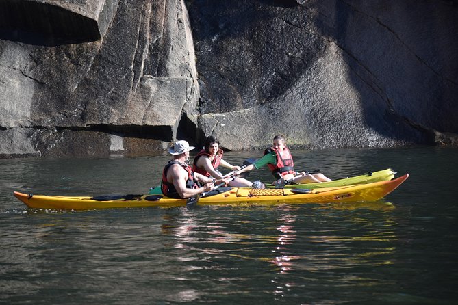 Kayaking in Ezaro Waterfall