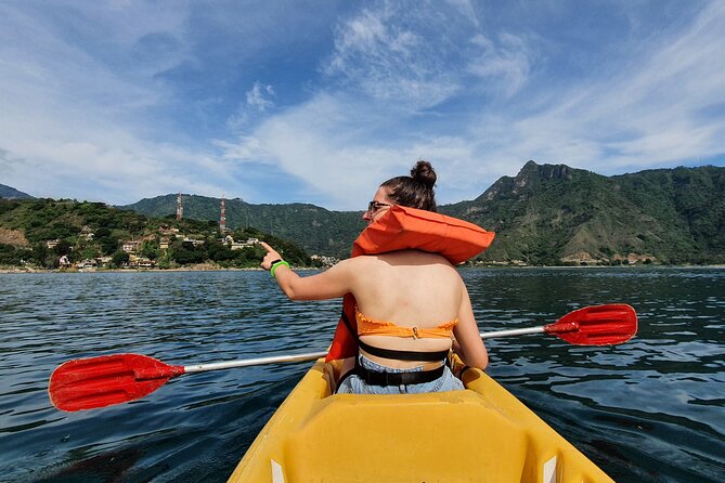 Kayaking on Lake Atitlan
