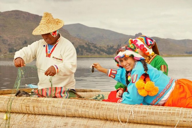 Kayaking to the Uros Floating Islands