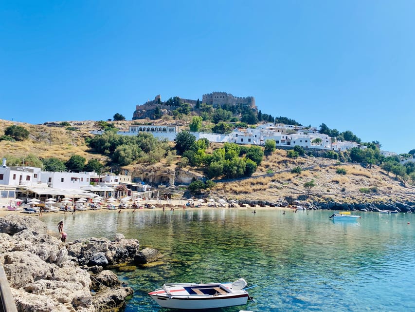 Kolympia: Day Cruise to Lindos With 2 Swimming Stops