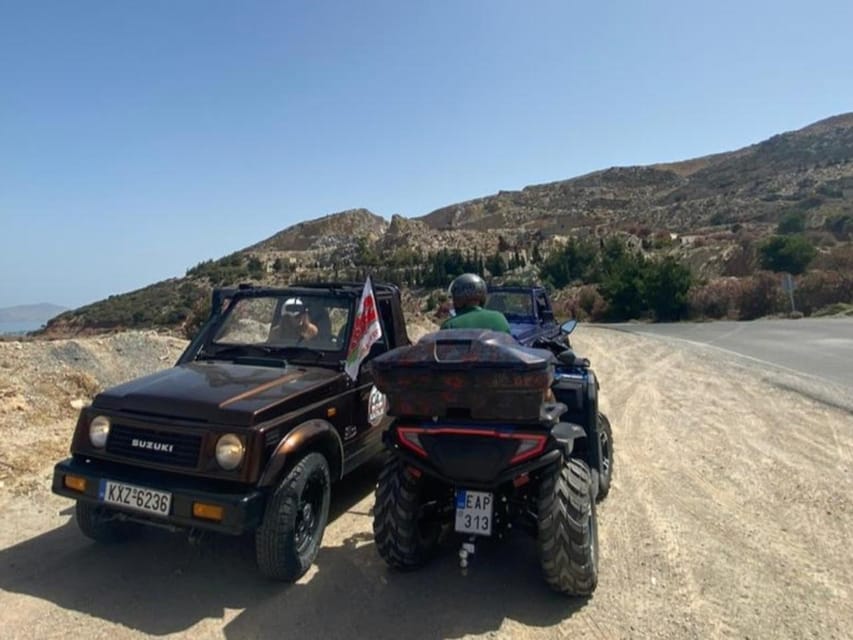 Kos: Guided Jeep or Quad Off-Road Tour With Drinks and Lunch