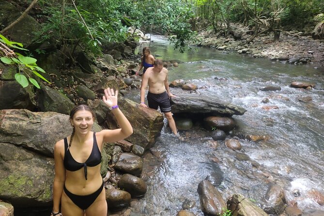 La Leona Waterfall Hike and Natural Hot Springs Tour