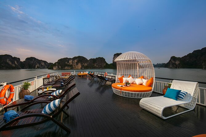 La Regina Day Trip in Halong Bay Using 5 Star Service - Itinerary Highlights