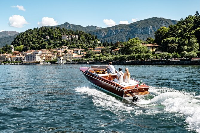 Lake Como Private Classic Speedboat Tour