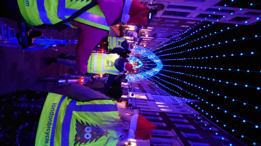 London Christmas Lights Bike Tour