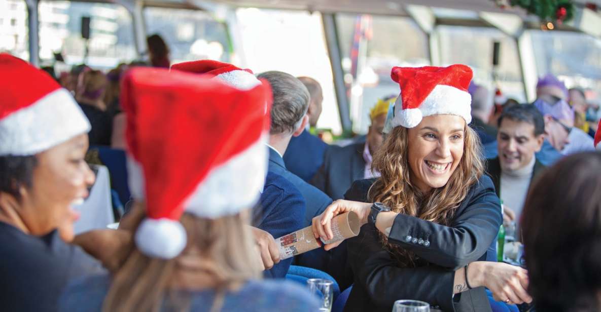 London: Christmas Party Lunch Cruise - Overview of the Festive Cruise