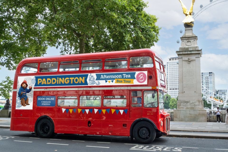 London: Paddington Bear Afternoon Tea Bus Tour & Audio Guide - Tour Overview and Pricing