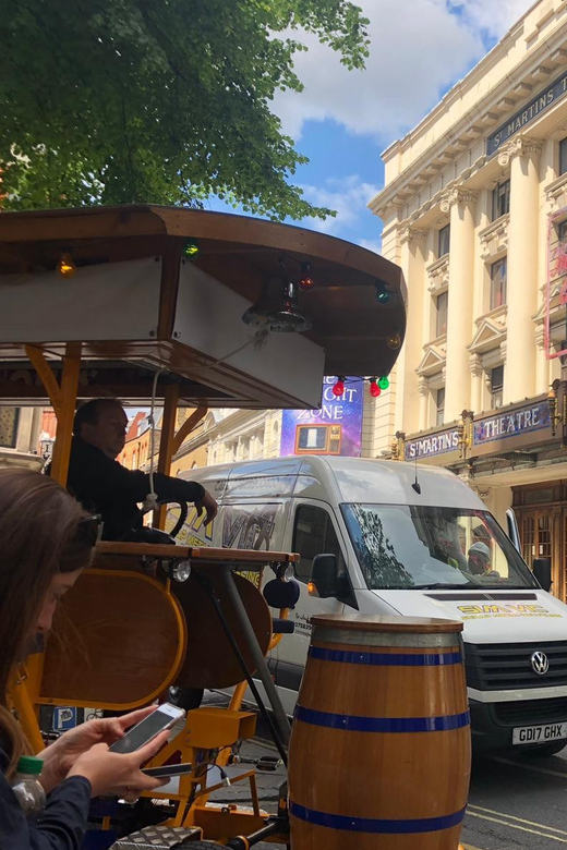 London: Piccadilly and Soho Beer Bike Tour - Highlights of the Experience