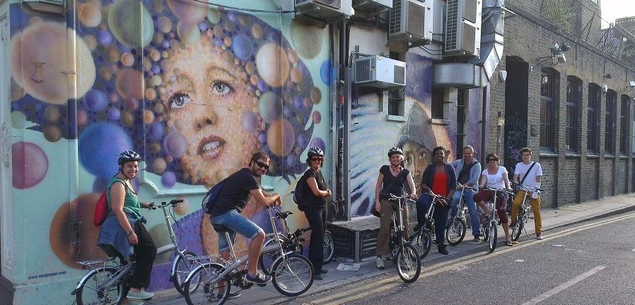 London: Street Art Bike Tour - Tour Highlights