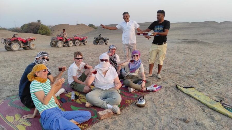 Luxor: Luxor West Bank Quad Bike Adventure in the Desert