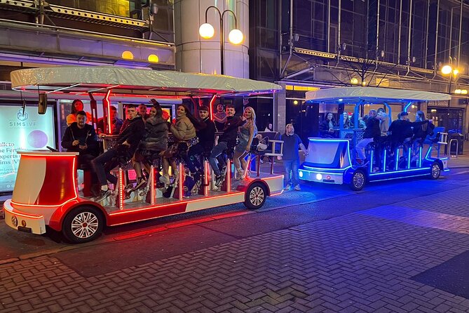 Luxury Party Bike Tour of Belfast City (Individual Seat)