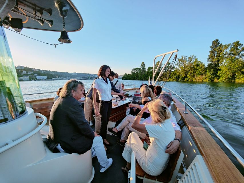Lyon: City Cruise With Charcuterie, Cheese, and Wine