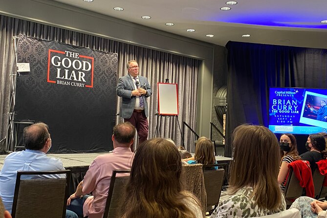 Magic and Mind Reading Live Show With Brian Curry the Good Liar - Show Overview