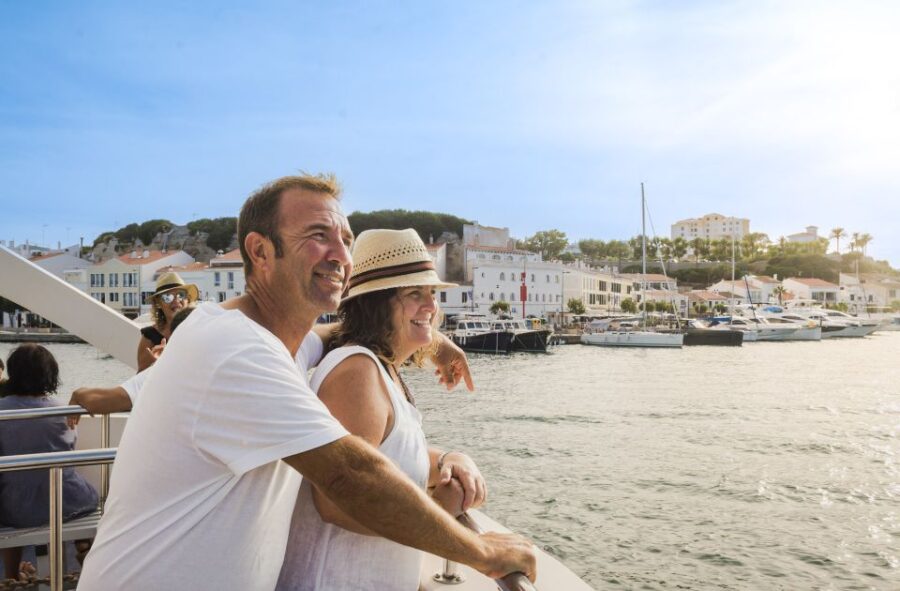 Mahon: Harbor Boat Tour With Underwater Viewing & Commentary