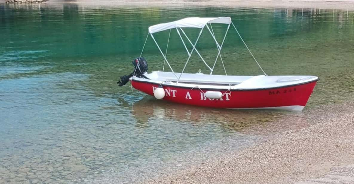 Makarska: Rent a Boat - MPL Nautika - Included Boat Amenities