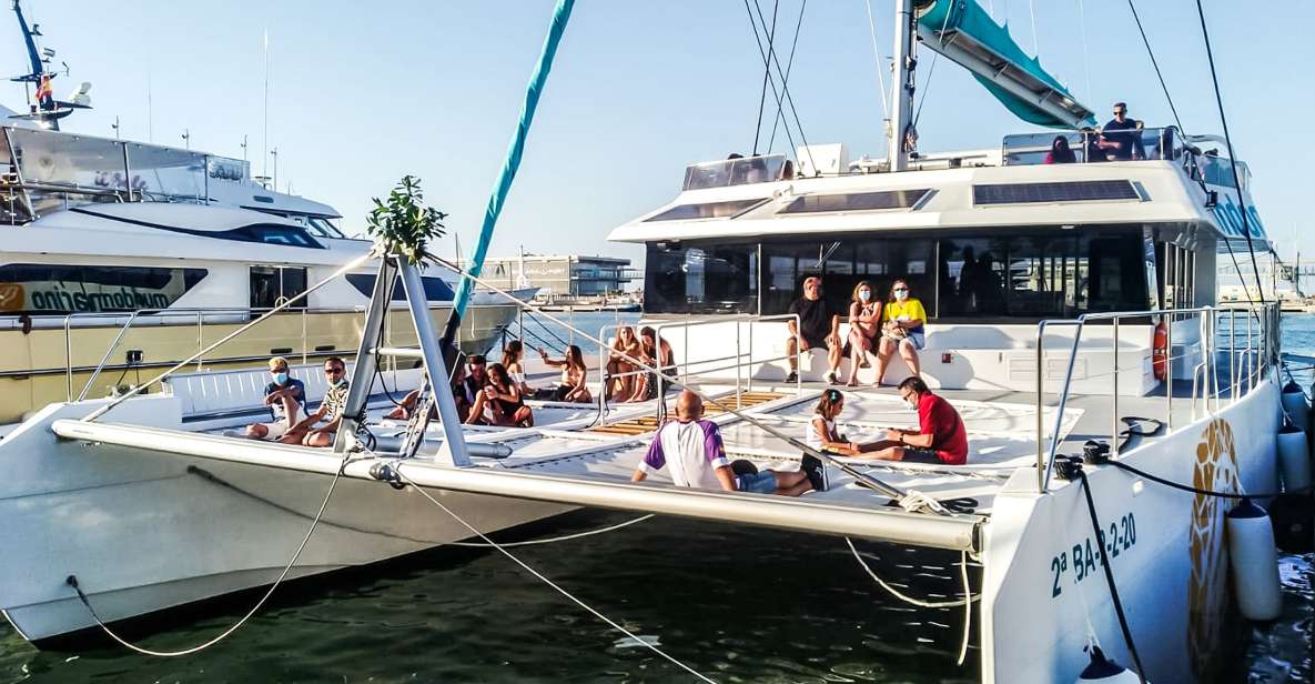 Malaga: Catamaran Sailing Cruise With Swimming & Optional DJ - Activity Overview