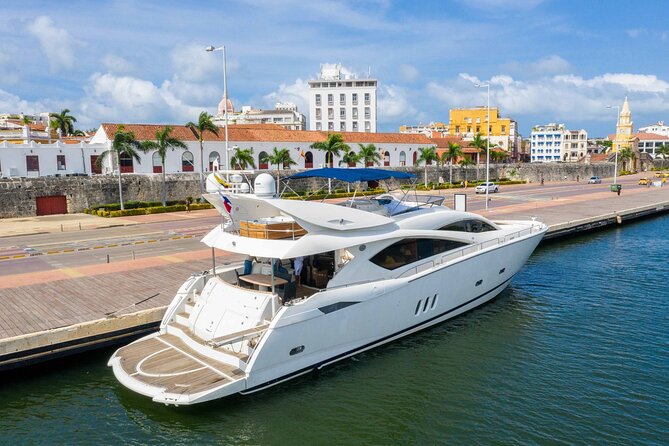 Marlet Sunseeker 82 Yacht Rental, the Largest in Cartagena - Booking and Availability