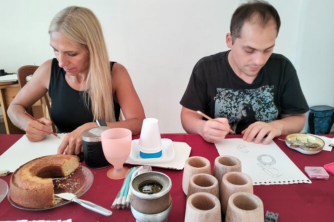 Mate and Paint Experience With Pastry Tasting in Buenos Aires