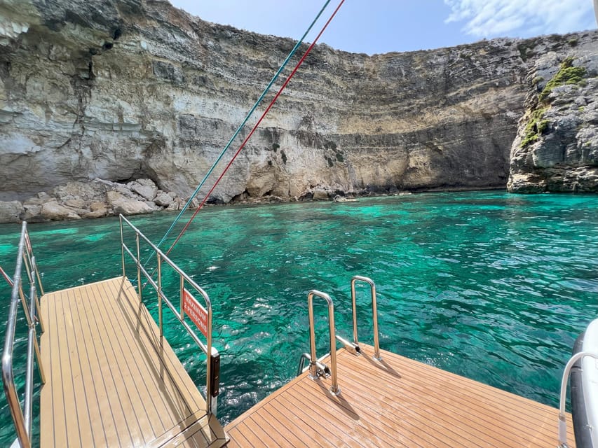Mellieha: 2 Bay Evening Sunset Cruise Crystal & Blue Lagoon - Overview of the Cruise