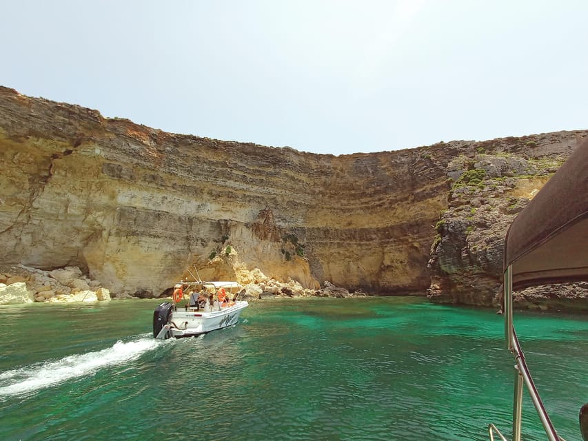 Mellieha: 3:00pm Speedboat Round Comino Caves 2h Blue Lagoon - Tour Overview