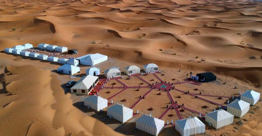 Merzouga: 2 Day Tour From Fes Luxury Camp W/ AC & Camel Ride