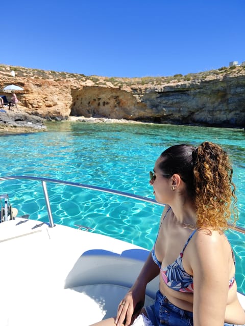 Mgarr/Mellieha: Gozo, Comino, Crystal & Blue Lagoon Cruise